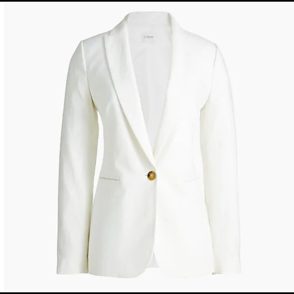 Linen cotton J.Crew Holland Blazer
